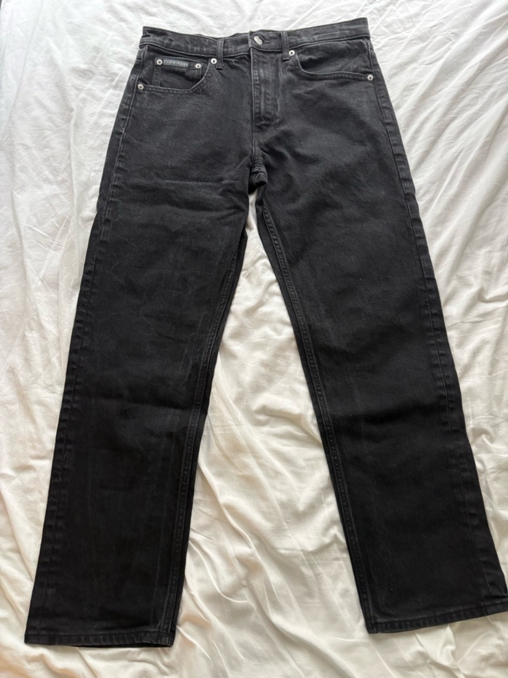 Calvin Klein Straight-Leg Jeans